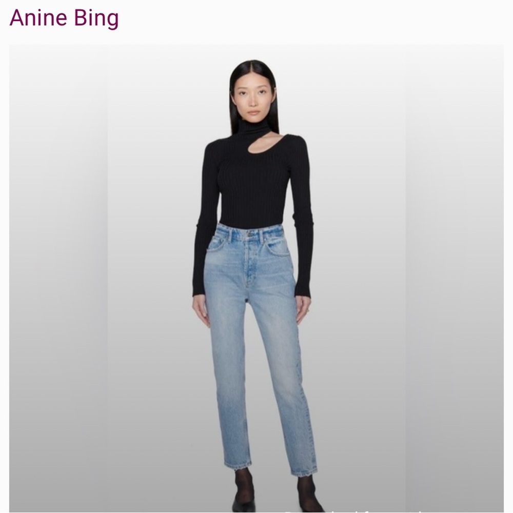 Anine Bing Relaxed Skinny Jeans Size 26 - Picture 10 of 15